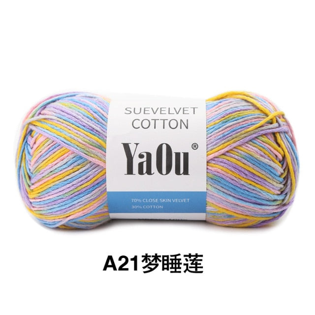 Suevelvet Cotton Knitting Yarn