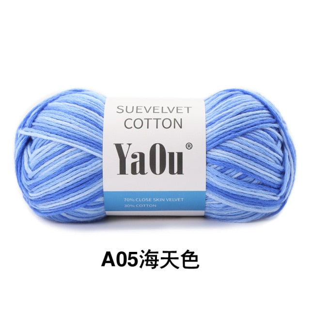 Suevelvet Cotton Knitting Yarn