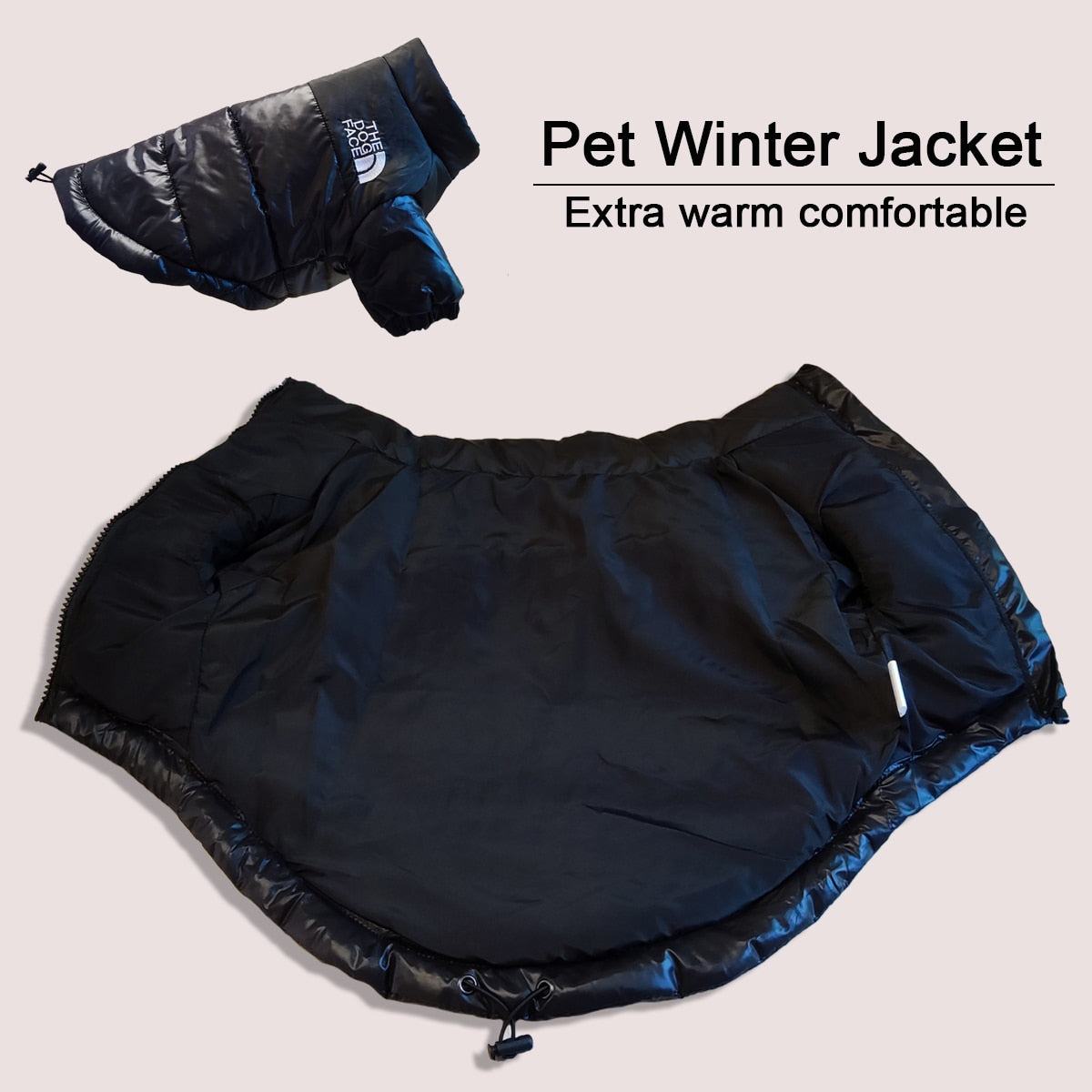 Windproof Reflective Dog Jacket