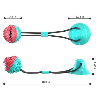 Silicone Suction Cup Dog Toy